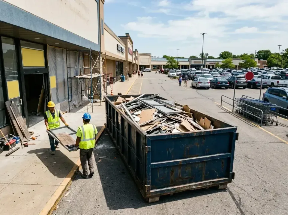 retail-store-renovation-debris-003 — frequently asked questions, Roll-off Dumpster Rentals in Blackstone, VA